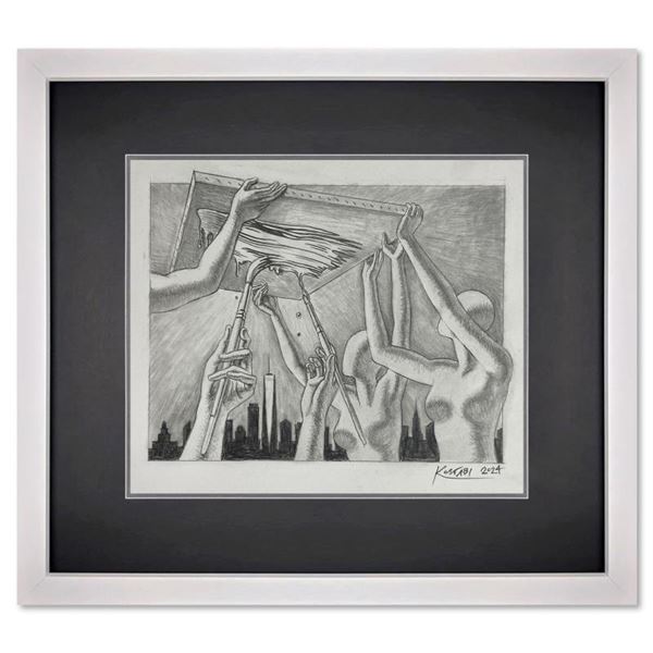 What You See Is What You Get - New York by Kostabi Original