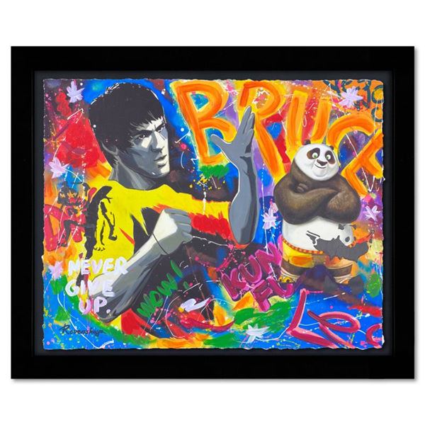 Bruce Lee & Kung Fu Panda by Rovenskaya Original