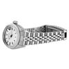 Image 6 : Rolex Ladies Stainless Steel Silver Index Fluted Bezel Date Wristwatch 26MM With