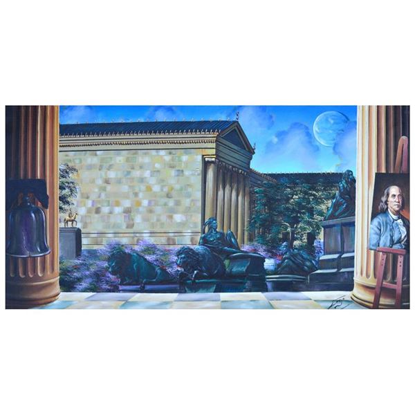 Benjamin Franklin by Ferjo Original