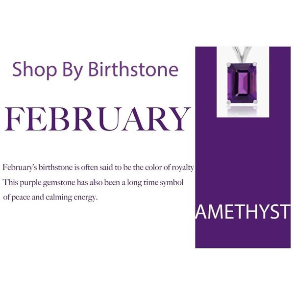 SHOP BY BIRTH STONE! MONTH OF FEBRUARY: AMETHYST