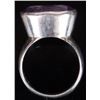 Image 3 : 17X12.5MM AMETHYST STERLING SILVER LADIES RING