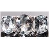 Image 1 : IMPRESSIVE 3.5CTW AQUAMARINE STERLING LADIES RING