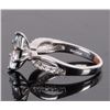 Image 2 : 0.75CT MARQUISE AQUAMARINE TOPAZ STERLING RING