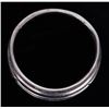 Image 2 : 10K WHITE GOLD DIAMOND LADIES RING