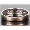 Image 3 : 10K WHITE GOLD DIAMOND LADIES RING