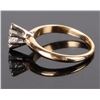 Image 2 : 0.33 CTW. DIAMOND MARQUIS CUT 10KT. GOLD RING