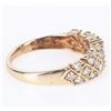 Image 2 : LUXURIOUS 10K GOLD 0.25 CTW. DIAMOND LADIES RING
