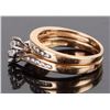 Image 2 : DIAMOND 10K YELLOW GOLD LADIES ENGAGEMENT RING