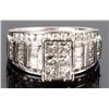 Image 1 : ~2.0CTW DIAMOND 14K WHITE GOLD LADIES RING W/ CERT