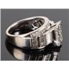 Image 4 : ~2.0CTW DIAMOND 14K WHITE GOLD LADIES RING W/ CERT