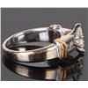 Image 3 : 14K WHITE GOLD 1/3CT MARQUISE DIAMOND LADIES RING