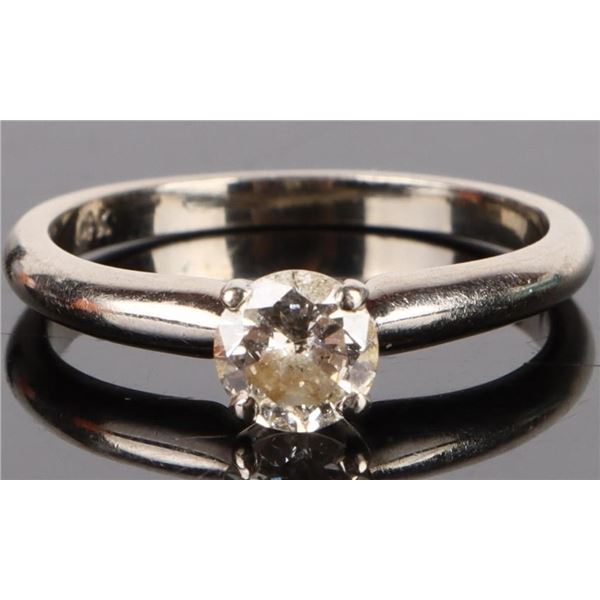 1/3CT 14K WHITE GOLD DIAMOND LADIES RING