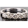 Image 1 : 14K WHITE GOLD DIAMOND LADIES RING - 1.0CTW