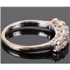 Image 3 : 14K WHITE GOLD DIAMOND LADIES RING - 1.0CTW