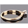 Image 3 : 14K YELLOW GOLD DIAMOND LADIES RING
