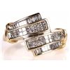 Image 1 : 1.75CTW DIAMOND 14K YELLOW GOLD LADIES RING