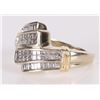 Image 2 : 1.75CTW DIAMOND 14K YELLOW GOLD LADIES RING