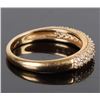 Image 2 : 18K YELLOW GOLD DIAMOND LADIES RING - 0.46 CTW