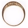 Image 3 : 0.03 CTW. DIAMOND EMERALD 10 KT. GOLD RING