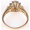 Image 4 : .50 CT CAT'S EYE ALEXANDRITE 14K GOLD DIAMOND RING