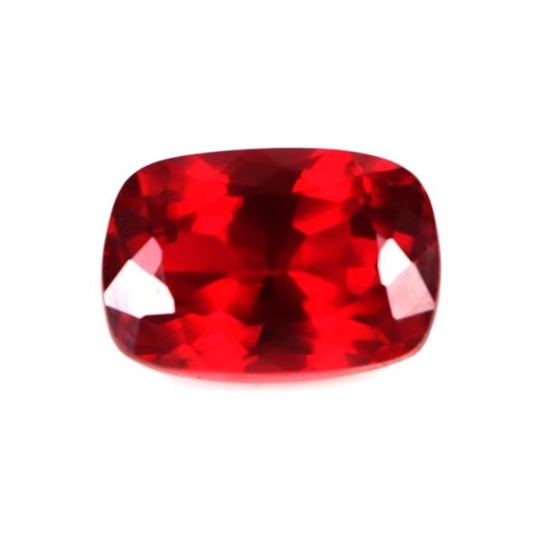 24.55CT LARGE CUSHION-CUT RED RUBY LOOSE GEMSTONE