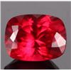 Image 1 : 9.75CT CUSHION-CUT RED RUBY LOOSE GEMSTONE