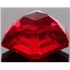 Image 2 : 10.50CT EMERLAD-CUT RED RUBY LOOSE GEMSTONE