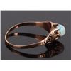 Image 2 : 14K YELLOW GOLD OPAL LADIES RING