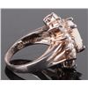 Image 3 : STRONG FLASH OPAL LADIES STERLING SILVER RING
