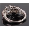 Image 3 : 1CT LIGHT BLUE TOPAZ STERLING SILVER LADIES RING