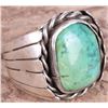 Image 2 : STERLING SILVER NAVAJO TURQUOISE LADIES RING