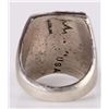 Image 3 : TURQUOISE SOUTHWEST STERLING SILVER MEN'S RING