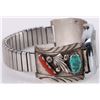Image 2 : TIMEX WATCH W/ R. NIETO SOUTHWEST STERLING BAND