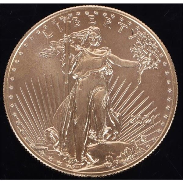 2013 P $5 AMERICAN GOLD EAGLE BU 0.1 OZ GOLD COIN