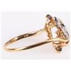 Image 3 : 10K YELLOW & WHITE GOLD LADIES RING