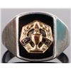 Image 1 : VINTAGE STERLING SILVER woman's class ring