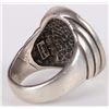 Image 3 : HEAVY OTTO STERLING SILVER EAGLE MEN'S RING