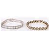 Image 1 : STERLING SILVER LADIES BRACELET SET