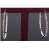 Image 3 : 3CT CZ MATCHING STERLING SILVER RING & EARRING SET