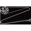 Image 3 : 925 SILVER TOPAZ AMETHYST TREE LADIES NECKLACE