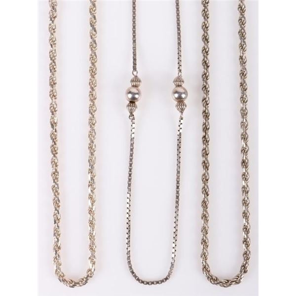 STERLING SILVER LADIES NECKLACES
