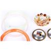 Image 2 : ASSORTED DECORATIVE LADIES JEWELRY LOT - (21)