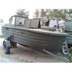 Armeijan Työntövene / Army boat *marginaalivero*