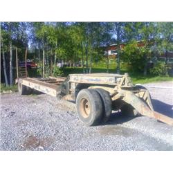 Vankkuri Lavetti / Trailer for tractor