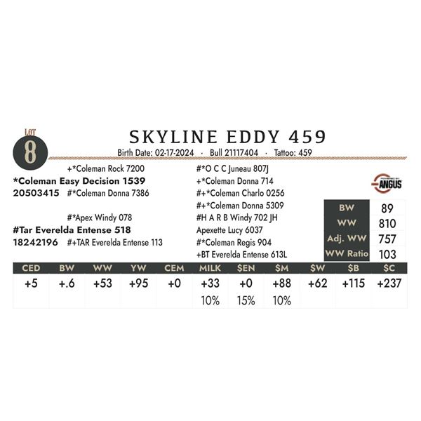 Skyline Eddy 459