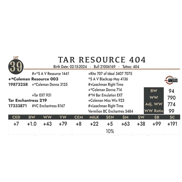 TAR Resource 404