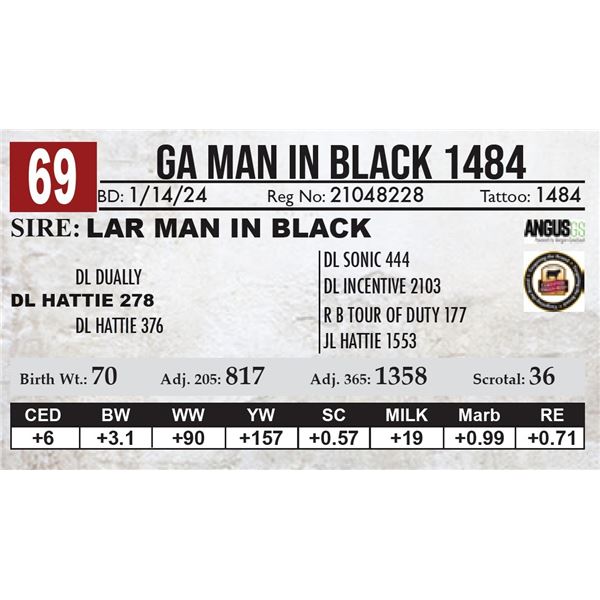 GA Man In Black 1484