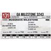 Image 1 : GA Milestone 3243