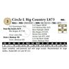 Image 1 : Circle L Big Country L873